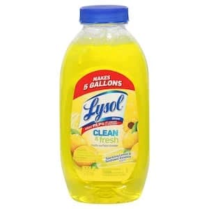 Lysol Clean Fresh Sparkling Lemon Sunflower Essence Multi-Surface Cleaner