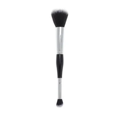 Unique Bargains Portable Two-in-One Dual Head Makeup Brush