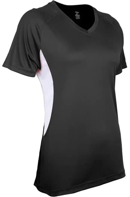 Epic Women's Color Blocked Performance V-Neck Shirt