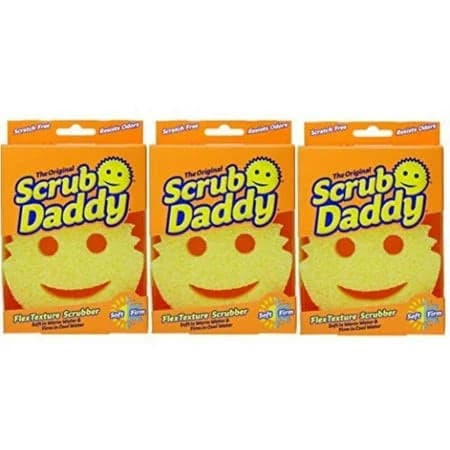 Scrub Daddy Smiley Face Scratch Free Scrubber 3 Pack