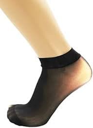 Mona's Choice 5 Pairs Mens Ice Silk Ankle Socks, Black, One size: Buy Online at Best Price in UAE - Amazon.ae