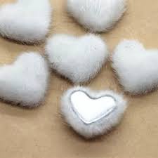 Heart Embellishments, White Fluffy 16mm Hearts, Flat Back Heart Cabochons, Wedding Cabochon, Valentines Heart, Craft Supplies, Set of 10 - Etsy