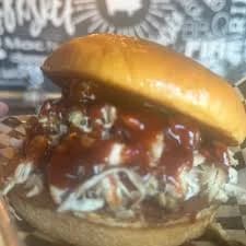 Smoked Chicken Sandwich Pulled