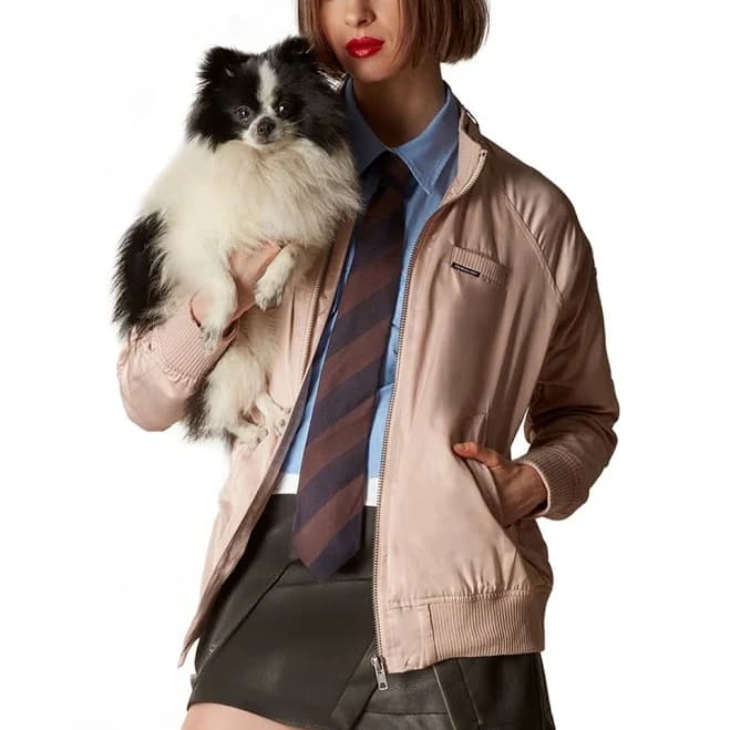 Members Only Women's Satin Boyfriend Jacket