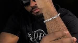 MOISSANITE Hip Hop Rope Bracelet Iced Real Solid 925 Sterling Silver 7.5mm Mens