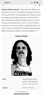 Serial Killer artwork Herbert Mullin · Whatnot: Kaufen, Verkaufen, Verbinden