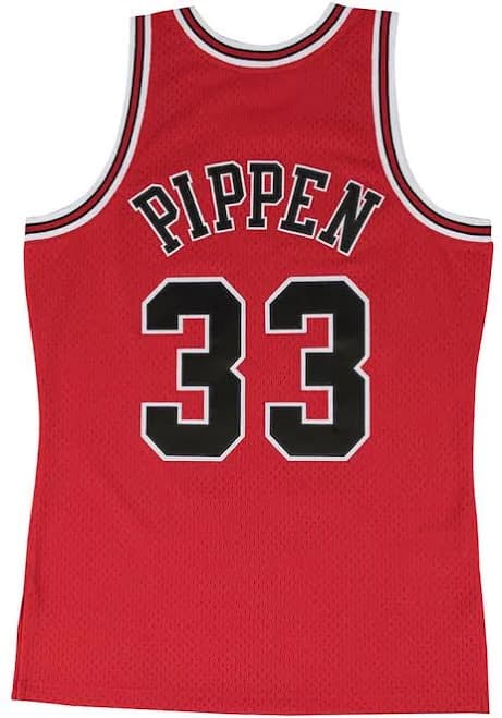 Mitchell & Ness Men's Scottie Pippen Chicago Bulls Road 1997-98 Swingman Jersey
