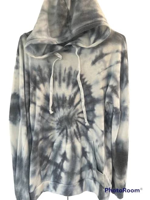 Women's Tie Dye Lightweight Cotton Hoodie