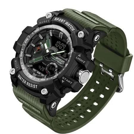 Men's Multifunction Digital Watch with Night Light