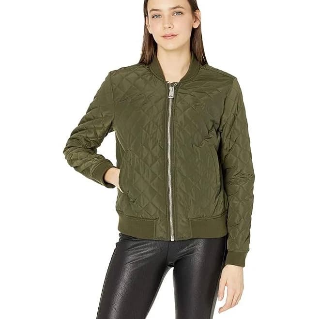 Levi's Women's Diamond Quilted Bomber Jacket