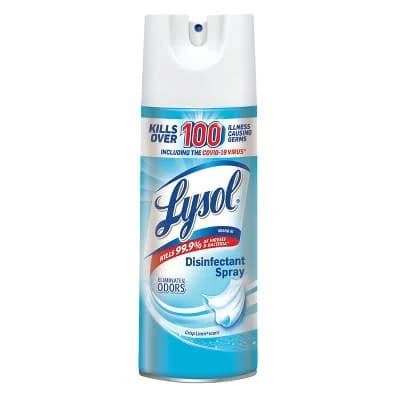 Lysol Disinfectant Spray Crisp Linen