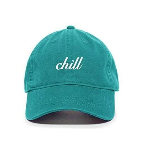 Tech Design Chill Embroidered Cotton Baseball Cap