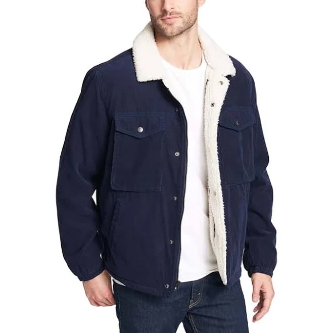 Men's Levi's Corduroy Sherpa-Lined Jacket