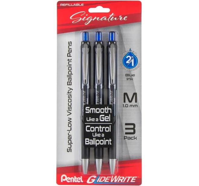 Pentel GlideWrite Signature Ballpoint Pen