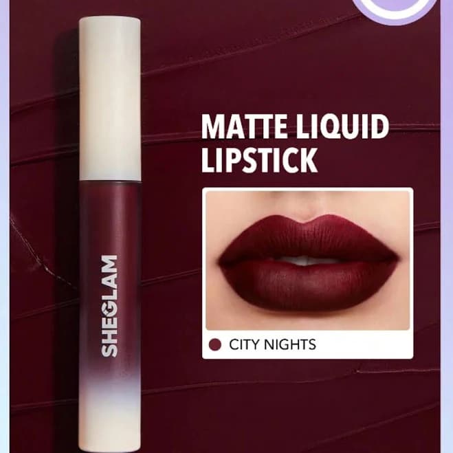 SHEGLAM Matte Allure Liquid Lipstick - Long Lasting, High Pigment, Nourishing, Sunflower Oil, Reduce Lip Fine Lines, Lip Care, Lip Makeup - Cosmetic,