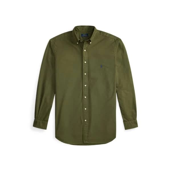 Polo Ralph Lauren Men's Big & Tall Garment-Dyed Oxford Shirt