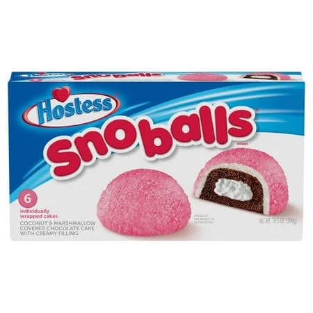 Hostess Snowballs Cupcakes