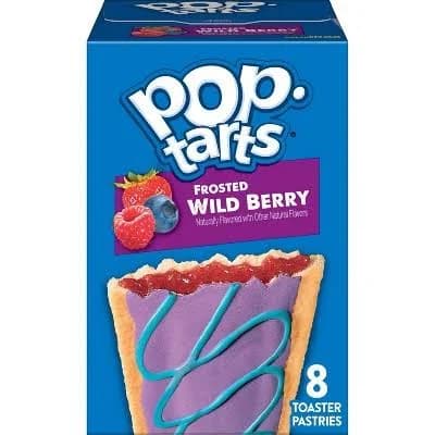 Pop Tarts Frosted Wild Berry Toaster Pastries