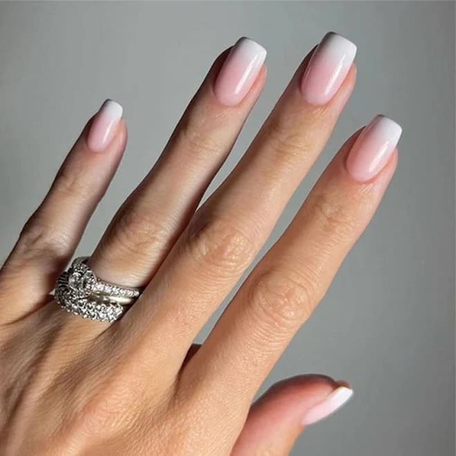 Gradient Nude Pink