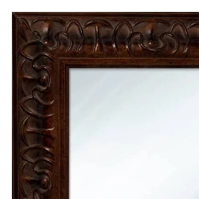 MR1246-1 Bronza Bronze - Custom Medium Mirror - 1.875 Inch Width | WallDecorSuperstore