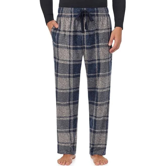 Cuddl Duds Men's Cozy Fleece Pajama Pants
