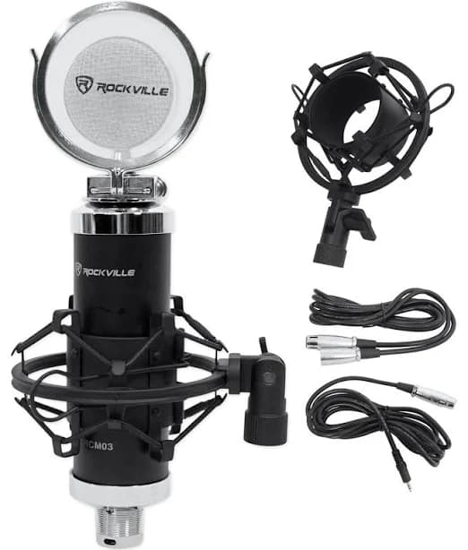 Rockville RCM03 Pro Studio Recording Condenser