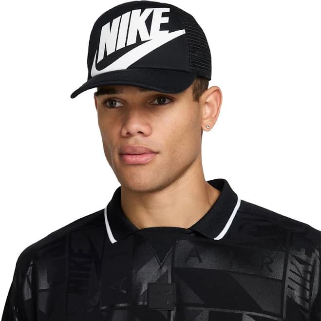 Men Nike Rise Trucker Hat-Black