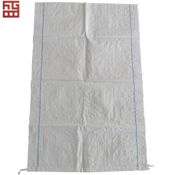 Guangzhou 50kg Polypropylene White Rice Storage Sack Valve Woven Laminated Feed Bags Pp & Bopp Plastic Packaging Bags
