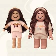 Custom Roblox Plush – Handmade Avatar Doll – Custom Plushie Commission – Forsaken Roblox Figure Gift