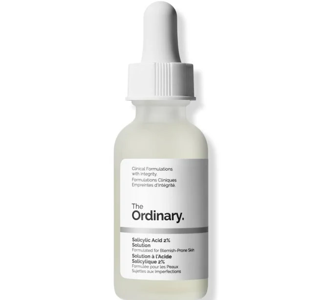 The Ordinary Salicylic Acid 2% Solution, Exfoliating Serum for Acne
