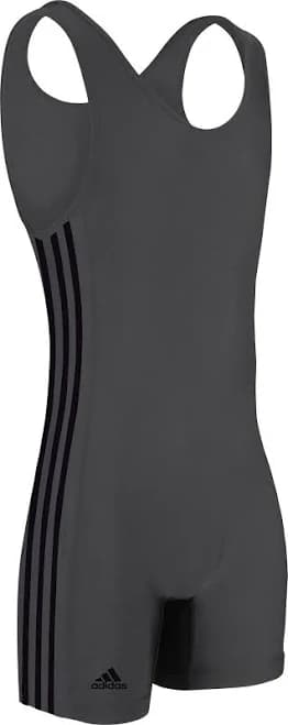 adidas Men's 3-Stripe Wrestling Singlet