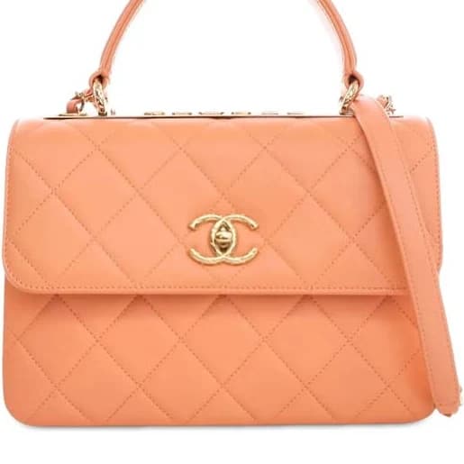 CHANEL CC Top Handle Bag