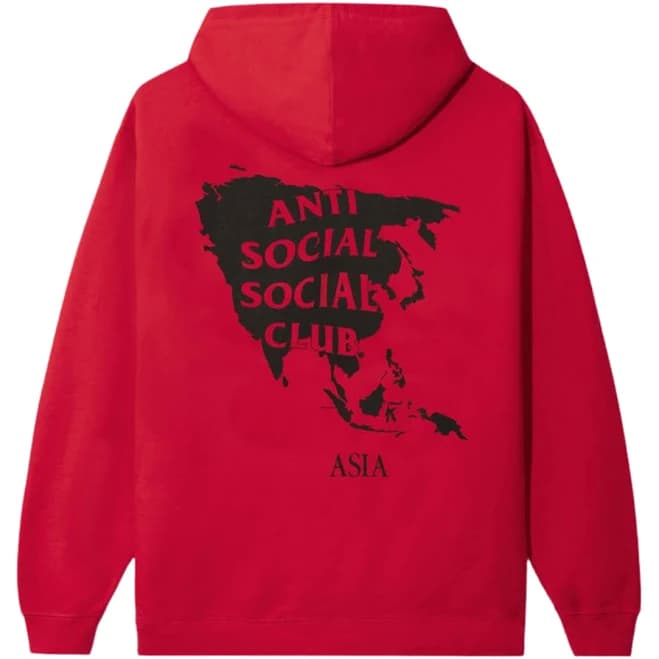Anti Social Social Club Asia Cotton Fleece Hoodie