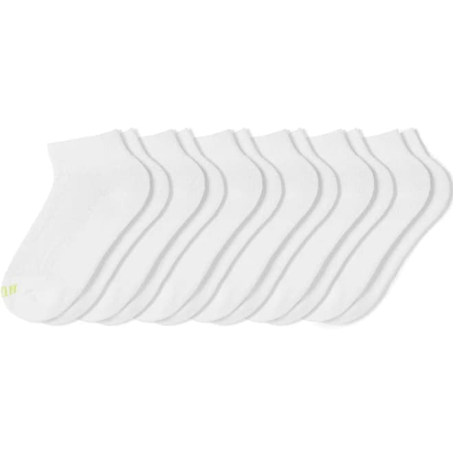 Hue Women's Quarter Top Cushion Socks (6-Pack)