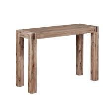 Alaterre Furniture Casual Brown Console Table ANWO1026 at Lowes.com