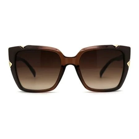 Women's Squared Rectangle Cat Eye Sunglasses
