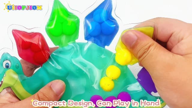 Amazon.com: 2PC Pink Dinosaur Color Sorting Sensory Toys, Montessori Toys for Toddler Girl Fine Motor Skill Game Learning Activities Quiet Calm Down Fidgets for Classroom Stocking Stuffers for 3 4 5 Year