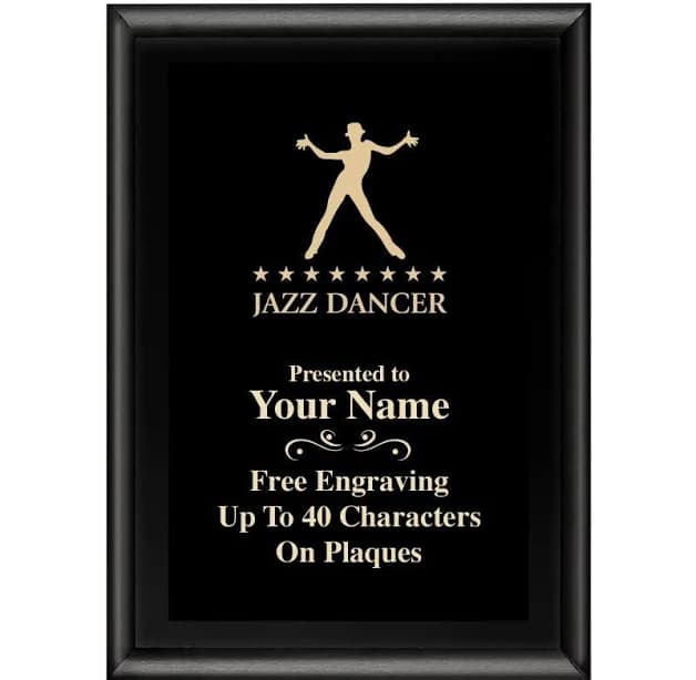 Custom Plaques Trophies Jazz Dancer