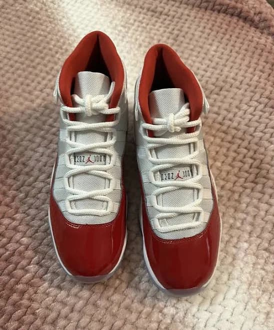 Air Jordan 11 Cherry Retro Varsity Red White Ct8012-116