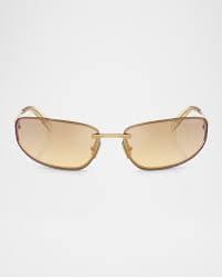 Miu Miu Miu Miu MU A50S Oval Sunglasses | Neiman Marcus