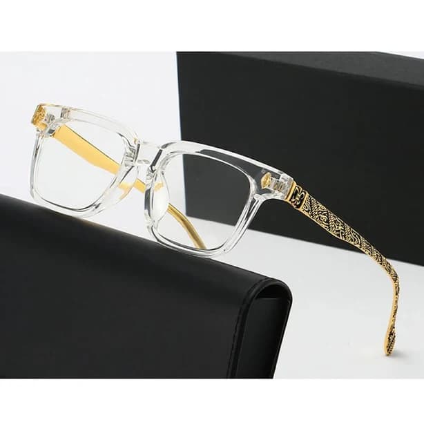 Fondvue Rectangle Full-Rim Prescription Glasses