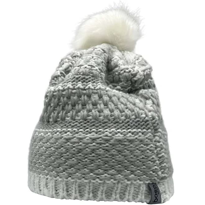 Recycled Beanie with Pom Pom