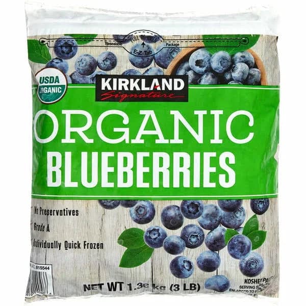 Kirkland Signature Organic Blueberries, 48 oz