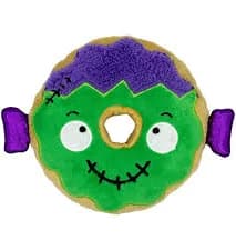 Huxley & Kent Frankenstein Donut Plush Dog Toy
