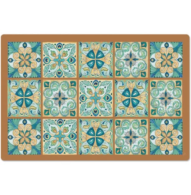 World Menagerie Morroccan Tiles Anti-Fatigue Mat