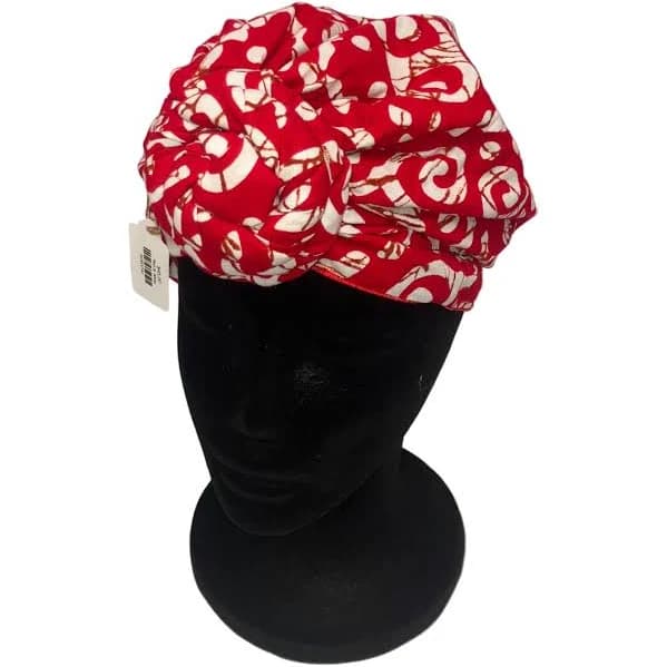 Nubian Chic Designs Ankara Pre-Tied Satin-Lined Headwrap