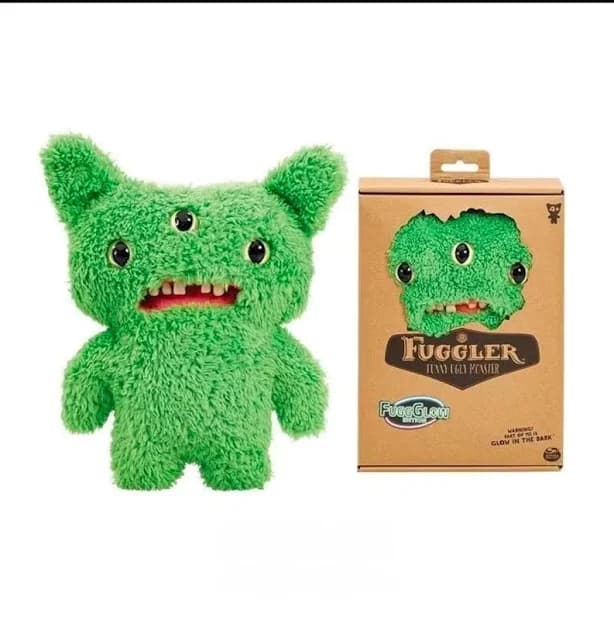 Biochemical Green Fuggler Stuffed Funny Ugly Monster