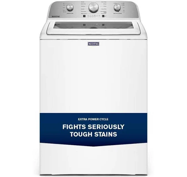 Maytag Top Load Agitator Washer with Extra Power Cycle