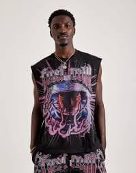 First Row Take Me Muscle Tee – DTLR