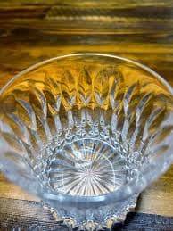 Vintage Fostoria Crystal Diamond-cut Lowball Glasses, Set of 7- 3.5" - Etsy UK